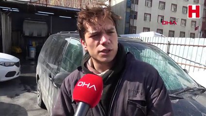 Drift yapan sürücüyü uyardı, dehşeti yaşadı