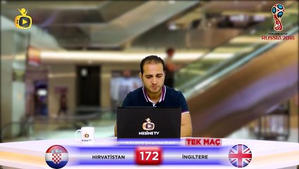 Hırvatistan-İngiltere TEK MAÇ iddaa tahminleri - 11 Temmuz 2018