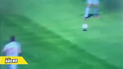 Futbolcunun talihsiz anı