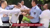 Tercüman Sitesi'nde duvar kavgası