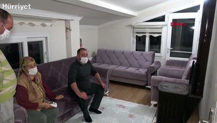 Evlerine yıldırım düşen aile korku dolu anlar yaşadı