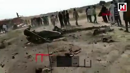 Hint savaş uçağı, Pakistan sınırı yakınlarında düştü