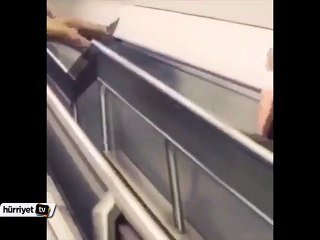 Hava atayım derken yere kapaklandı