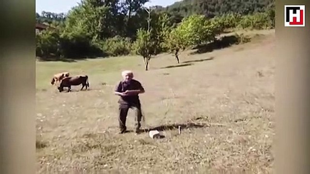 Video of Turkish villager who sees drone for first time goes viral