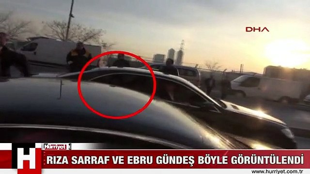 RIZA SARRAF VE EBRU GÜNDEŞ BÖYLE GÖRÜNTÜLENDİ