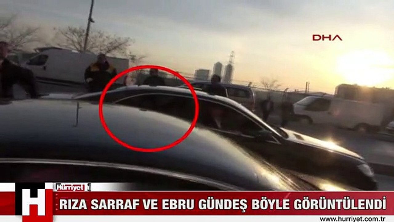 RIZA SARRAF VE EBRU GÜNDEŞ BÖYLE GÖRÜNTÜLENDİ