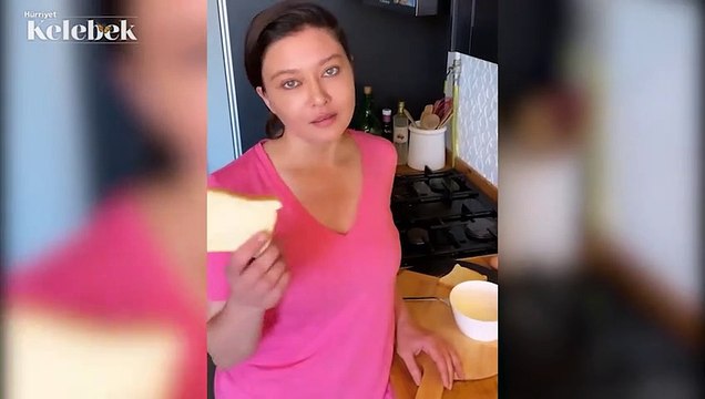Nurgül Yeşilçay, Sahanda Yumurta diyemeyen youtuber Duygu Özaslan ile böyle dalga geçti...