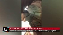 İstanbul'da metro seferleri durdu