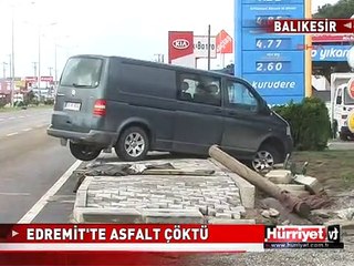 EDREMİT'TE HAYAT FELÇ OLDU