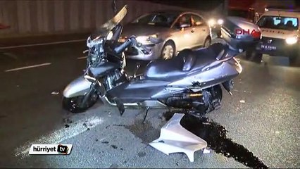 Otomobilin altında 113 metre sürüklendi