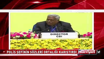 POLİS ŞEFİNİN SÖZLERİ ÜLKEYİ AYAĞA KALDIRDI