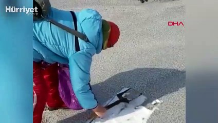 Rusya’da Ebeko yanardağında patlama sonrası kül yağmuru