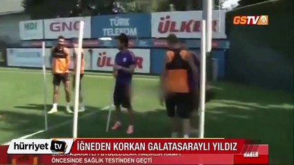 İğneden korkan Galatasaraylı yıldız Eboue