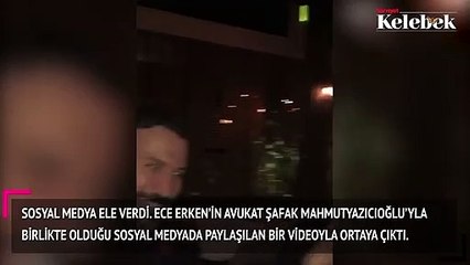 Ece Erken'i sosyal medya ele verdi
