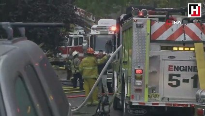 Uçak evin üzerine düştü: 1 ölü