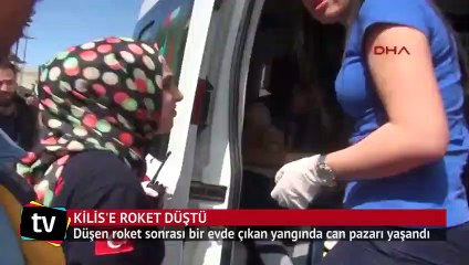 Kilis'e yine roketatar mermileri düştü