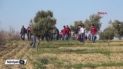Hatay'ın Suriye sınırında İHA düştü iddiası