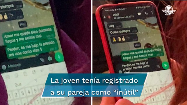 ¡Con las manos en la masa! Cachan a joven en concierto mintiéndole a su pareja por WhatsApp