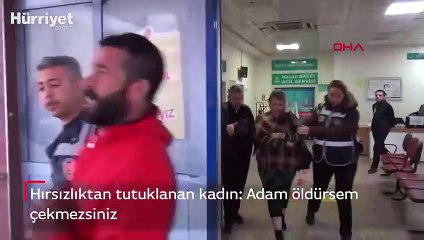 Hırsızlıktan yakalandı, sözleriyle 'pes' dedirtti
