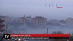 Edirne'ye sis çöktü, göz gözü görmedi