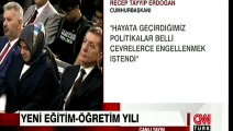 Cumhurbaşkanı Erdoğan Kabataş Lisesi'nde konuştu