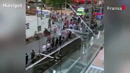 Fransa'da youtuber 58 katlı gökdelene ekipmansız tırmandı