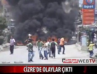CİZRE YİNE KARIŞTI