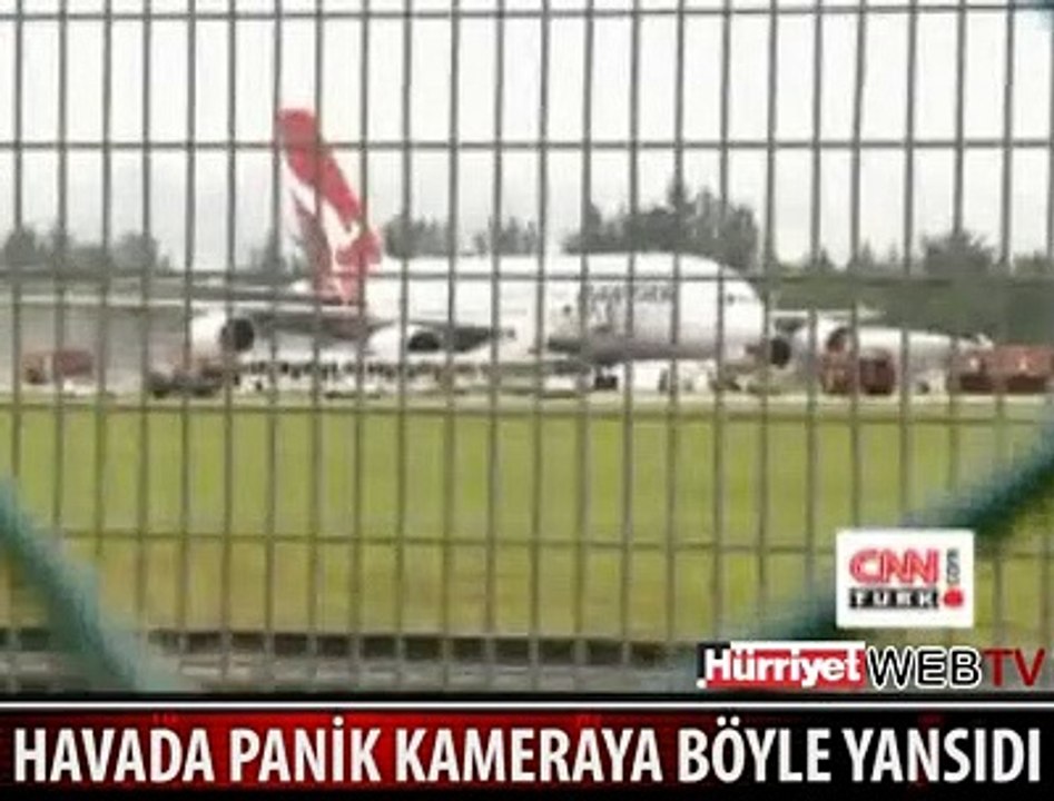 HAVADA MOTORU PATLADI
