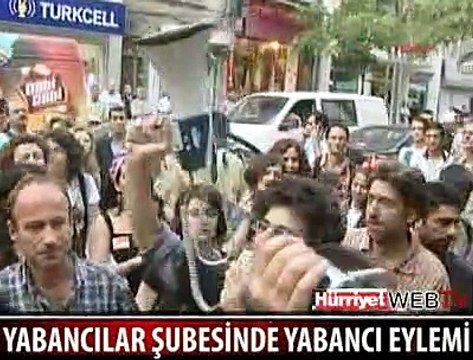 YABANCILARDAN OTURMA EYLEMİ