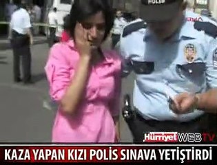 SINAVA POLİS YETİŞTİRDİ