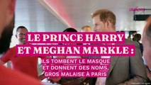 Le Prince Harry et Meghan Markle tombent le masque et donnent des noms : gros malaise au Palais