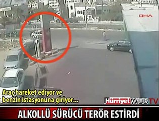 ALKOLLÜ SÜRÜCÜ TERÖR ESTİRDİ