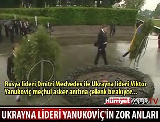 KAFASINA ÇELENK BÖYLE DÜŞTÜ