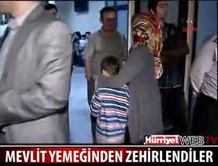 YEMEKTEN 150 KİŞİ ZEHİRLENDİ