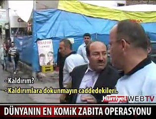 ZABITA DOLDURDU, VATANDAŞ İNDİRDİ