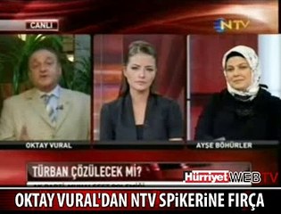 MHP'Lİ VURAL'DAN SPİKERE FIRÇA
