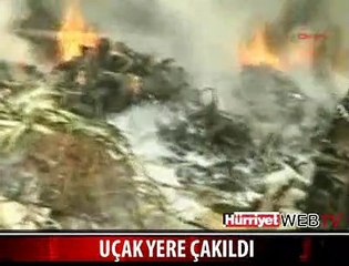 HİNDİSTAN'DA UÇAK DÜŞTÜ
