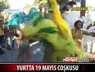 19 MAYIS ÇOŞKUSU GECE BİLE SÜRDÜ
