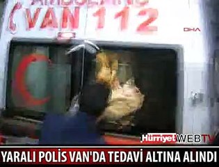 VAN'DA TEDAVİ ALTINA ALINDI
