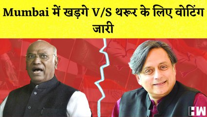 Congress President Election 137 साल के इतिहास में छठी बार वोटिंग आज, खड़गे और थरूर के बीच मुकाबला, जानें 10 बातें