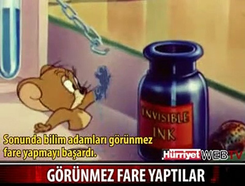 İŞTE GÖRÜNMEZ FARE