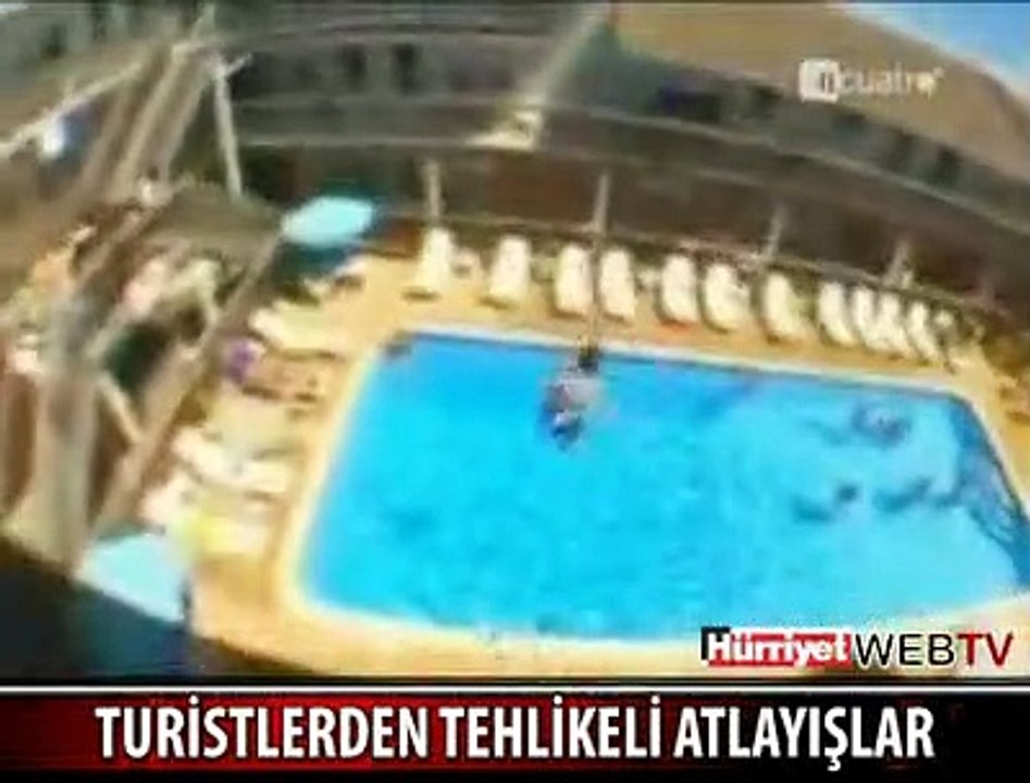 ÖLÜME ATLIYORLAR...!!
