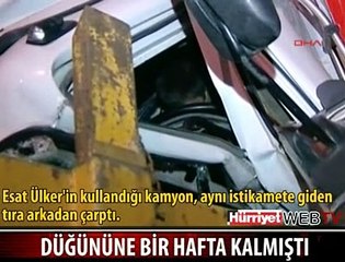 DÜĞÜNÜNE BİR HAFTA KALA