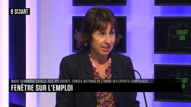 SMART JOB - Fenêtre sur l’emploi : Marie-Dominique Cavalli (Conseil national de l'ordre des experts-comptables)