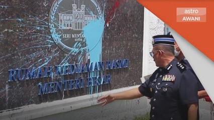 Temui Bukti | Polis temui dua beg plastik mengandungi bekas cat