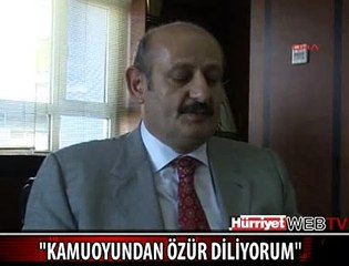 TÜM KAMUOYUNDAN ÖZÜR DİLERİM