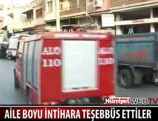 AİLE BOYU İNTİHAR GİRİŞİMİ