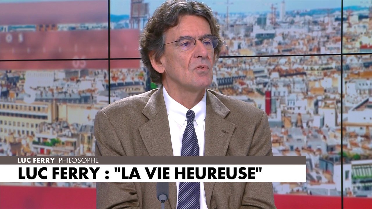 Luc Ferry : «Si vous n’êtes pas narcissique, vous savez que votre bonheur, si tant est que cette chose existe, dépend des autres beaucoup plus que de vous-même»