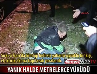 YANIK HALDE METRELERCE YÜRÜDÜ