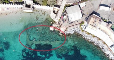 ALANYA KALESİ'NDE BÜYÜK KEŞİF SERT DALGALARLA ORTAYA ÇIKTI